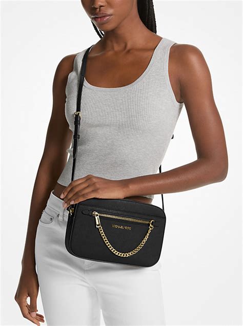 saffiano leather crossbody michael kors